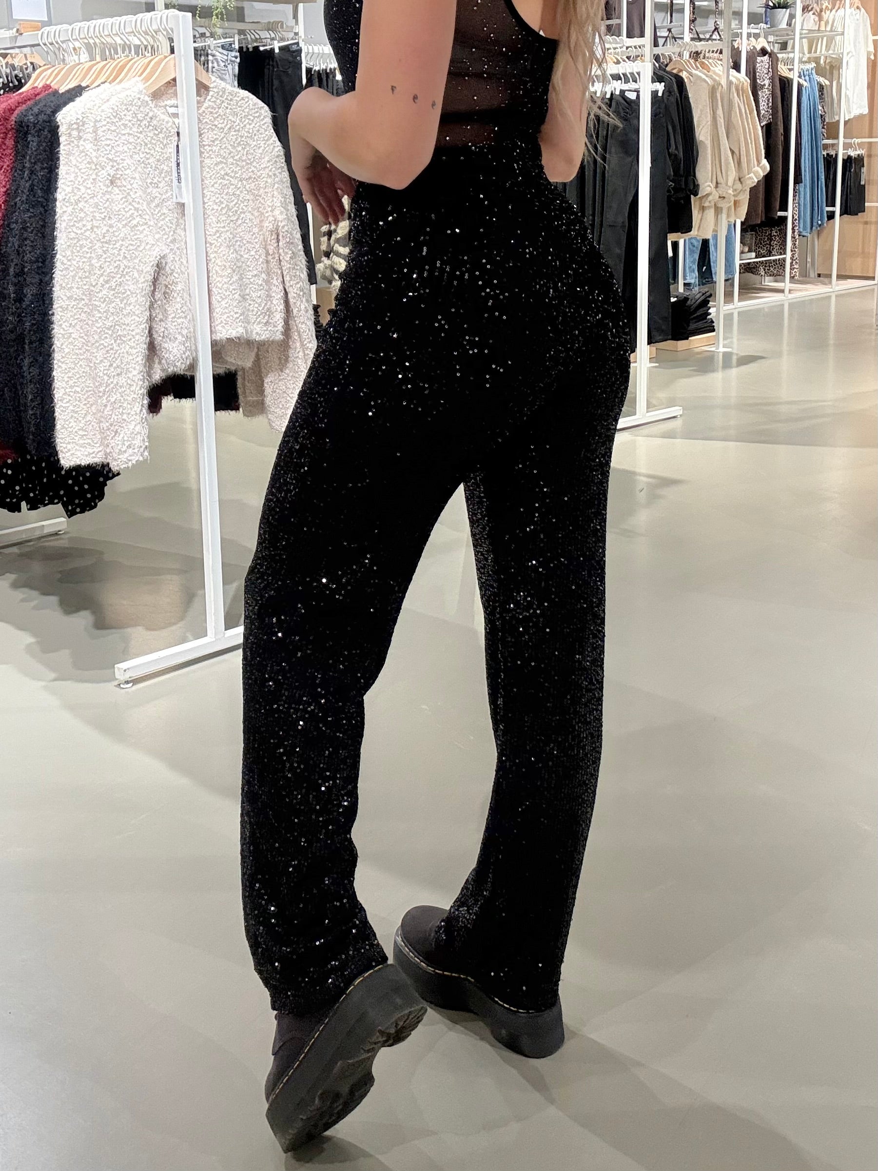 PCDELPHIA Trousers - Black